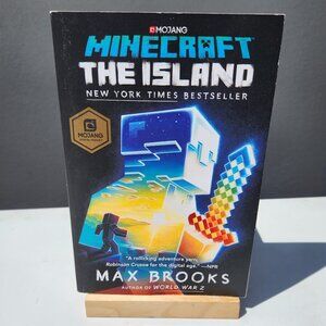 Minecraft The Island An Official Minecraft Novel Book By Max Brooks Paperback